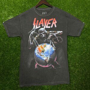 Slayer North American Intourvention Rock Tour T-shirt size Small